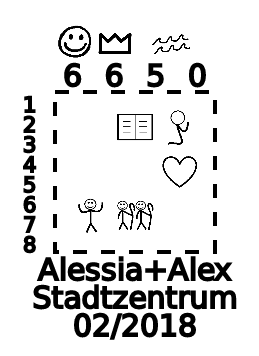 Gemeindebaum Beispiel 1: Eine Gruppe